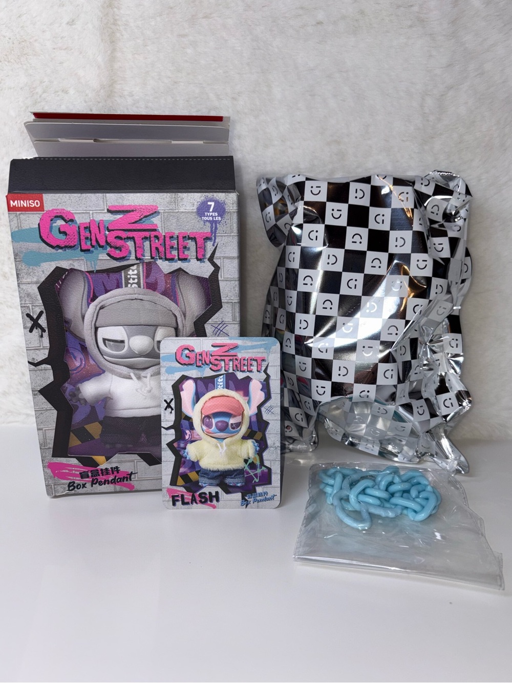 Miniso Disney Stitch Gen Z Street Series Blind Box Confirmed Flash